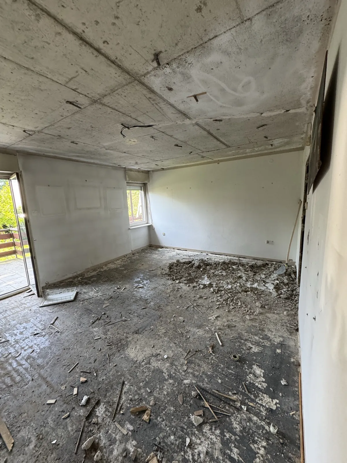 Dnevna soba – prenova – Vrstna hiša Ljubljana Brod