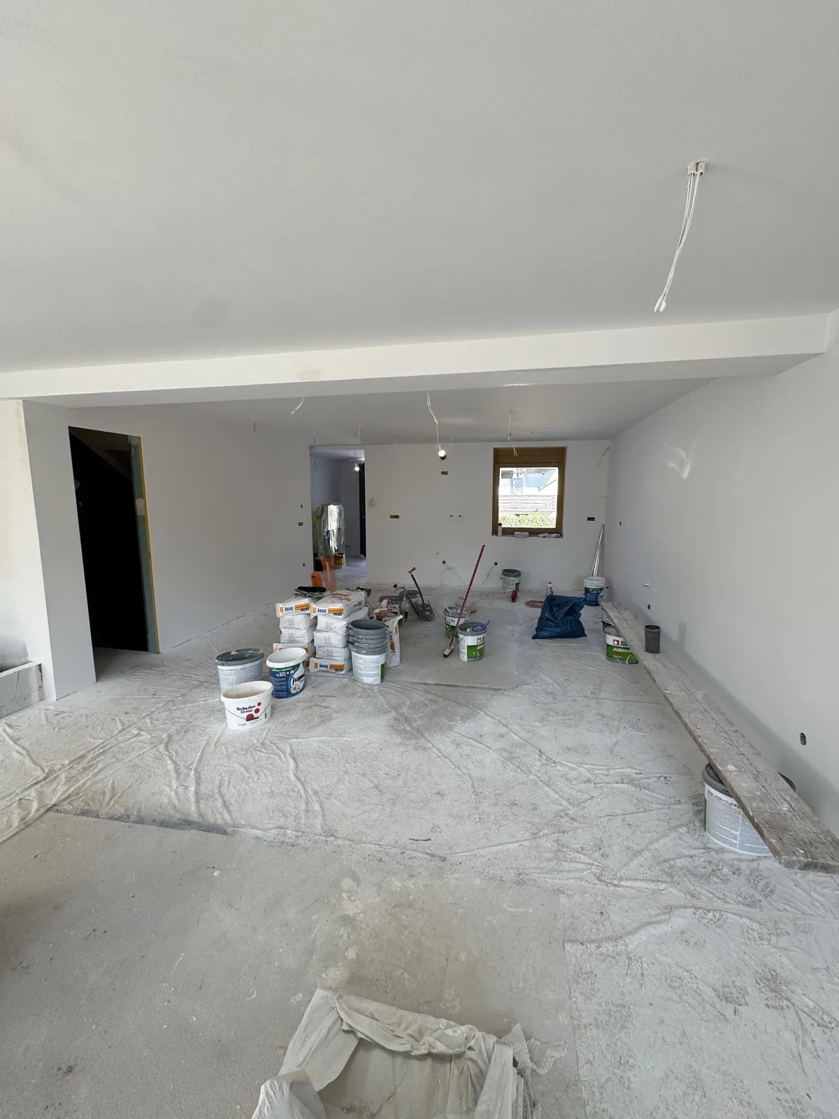 Dnevna soba – prenova – Vrstna hiša Ljubljana Brod