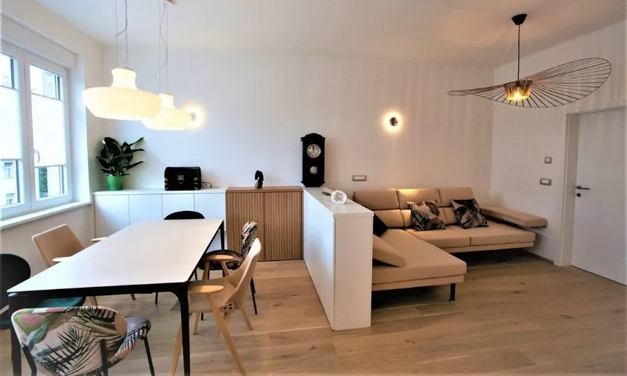 Dnevni prostor – prenova – Stanovanje Ljubljana Center