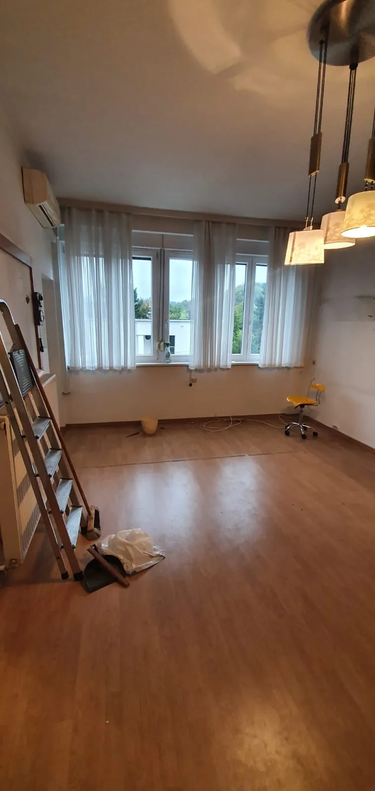 Dnevni prostor – prenova – Stanovanje Ljubljana Center
